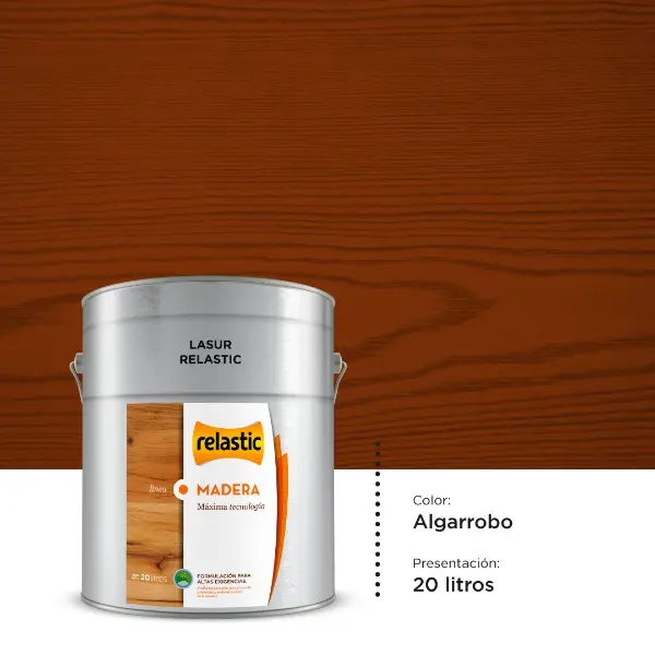 [LA20] Lasur Protector para Madera (Algarrobo, 20 Litros)