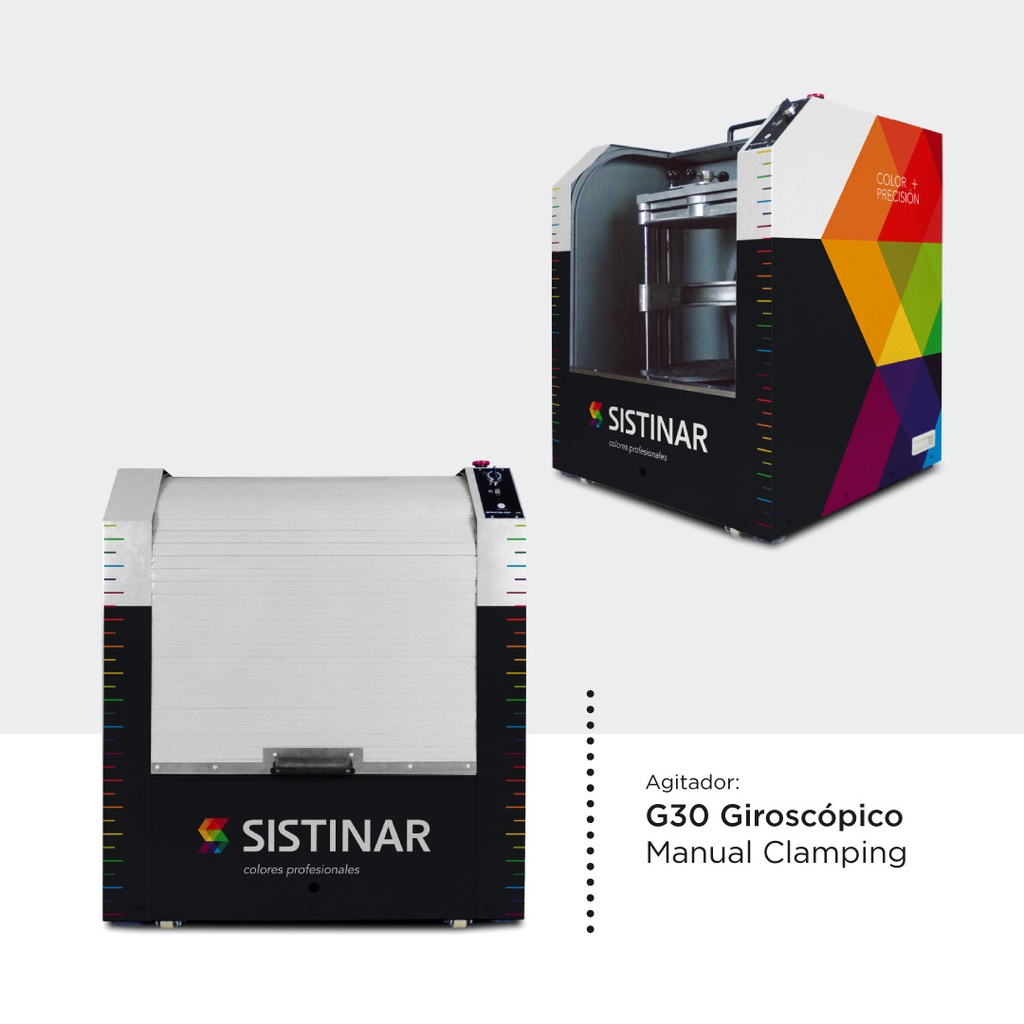 Agitador Giroscópico de Apriete Manual G30